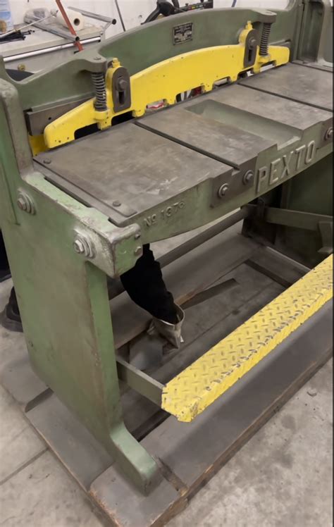 used sheet metal shear for sale near me|used sheet metal foot shear.